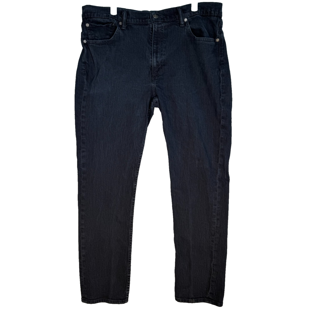Levi’s 511 Men’s Jeans 38x32 Black Denim Slim Fit Straight Leg Dark Wash